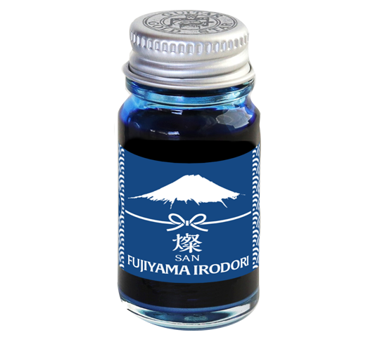 Teranishi Mt. Fuji Fountain Pen Ink 12ml - San Blue