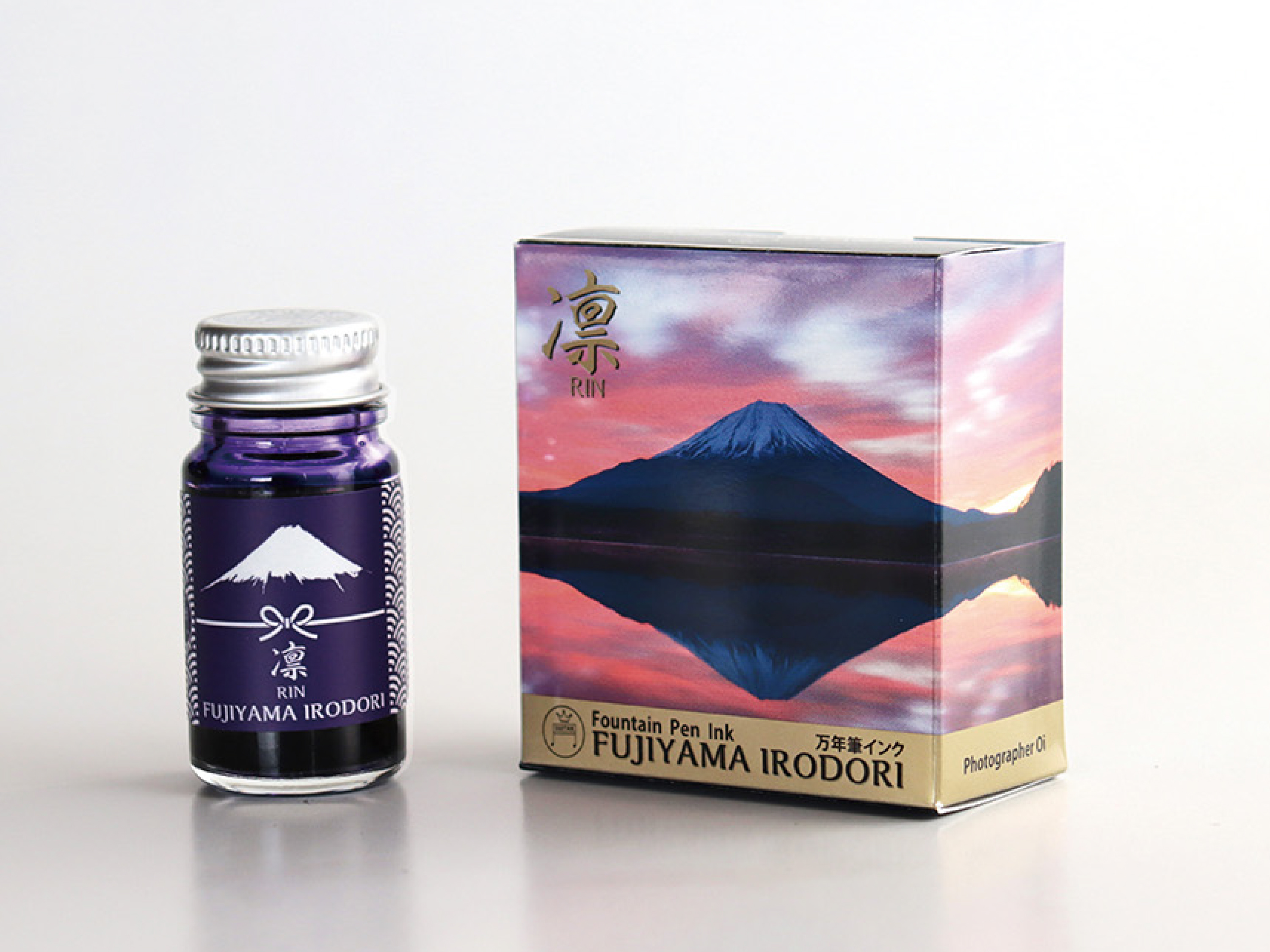 Teranishi Mt. Fuji Fountain Pen Ink 12ml - Rin Purple